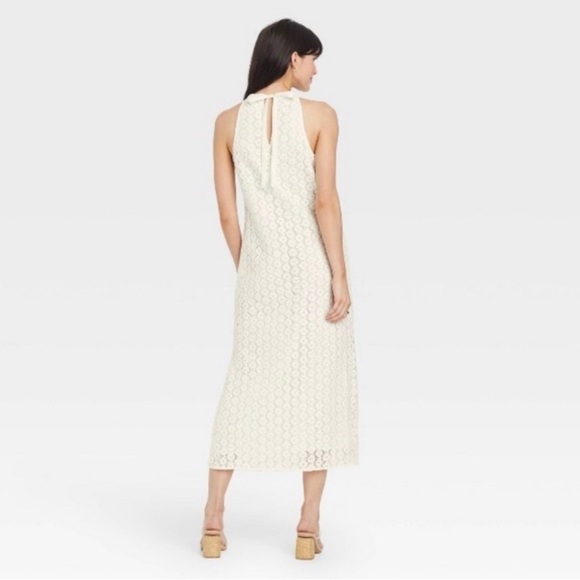 A New Day White Crochet Sleeveless White Dress XS - Picture 3 of 14